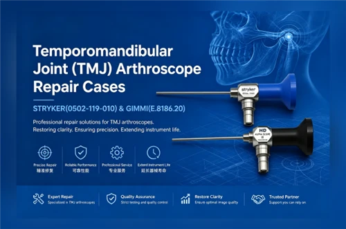 Jaw Arthroscope Repair Case: STRYKER (0502-119-010) & GIMMI (E.8186.20)