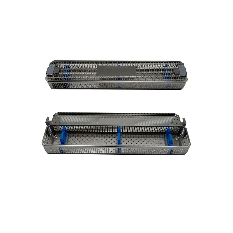 Perforated Stainless Steel Sterilization Container