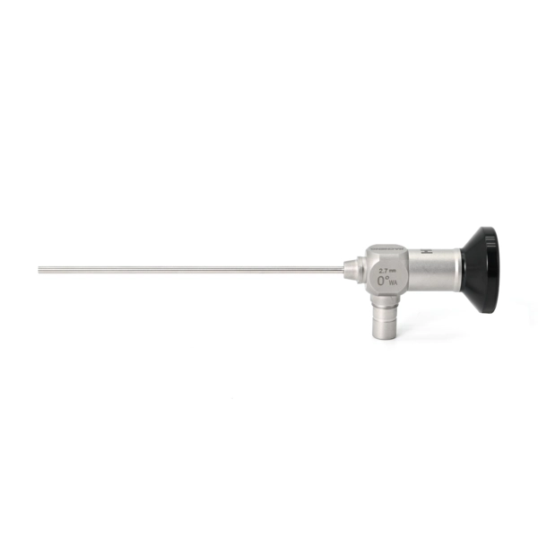 JIACHENG rigid therapeutic otoscope E8027A 27mm 0 WA full length side view 110mm stainless steel shaft JIACHENG rigid therapeutic otoscope E8027A 27mm 0 WA full length side view 110mm stainless steel shaft