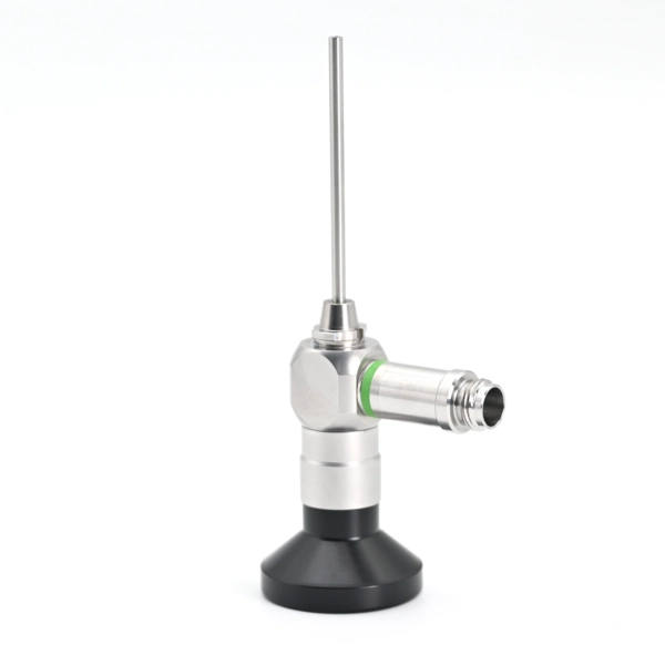 JIACHENG rigid therapeutic otoscope E8027A 27mm 0 WA full length side view 110mm stainless steel shaft JIACHENG rigid therapeutic otoscope E8027A 27mm 0 WA full length side view 110mm stainless steel shaft